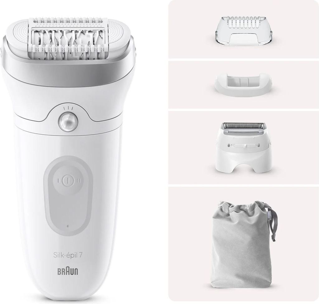 Braun Silk-épil 7 7-041 Gris, Blanc Image du produit 