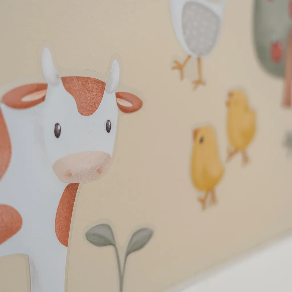 Stickers Muraux Enfant pour Décorer une Chambre Thème Ferme Facilement - 6