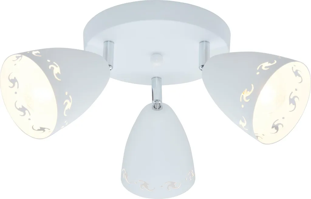 Plafonnier Candellux COTY 98-67135 blanc design moderne et épuré