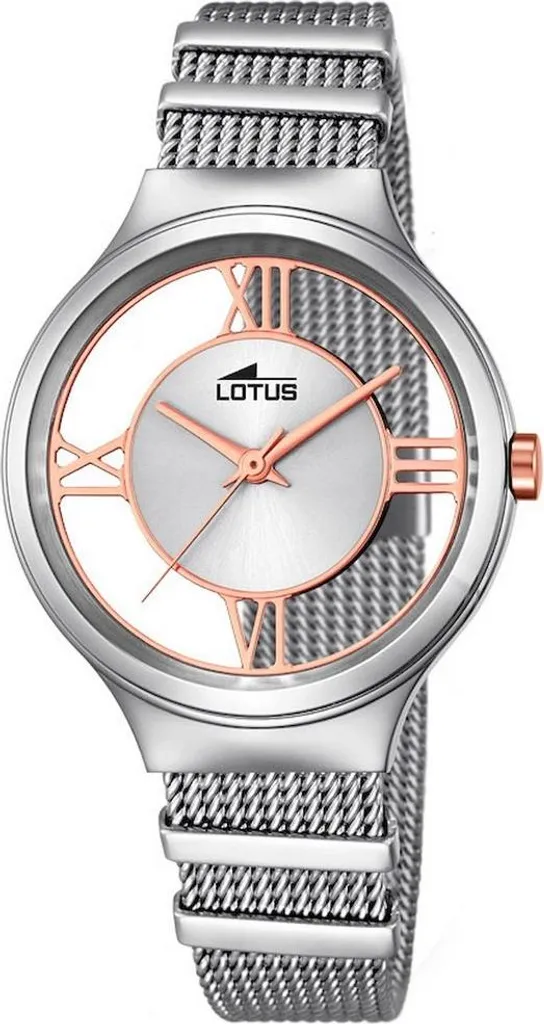 Montre Lotus 18331/1 pour femme avec bracelet en acier et cadran argent