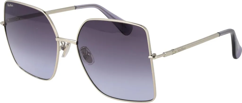 Max Mara Lunettes de soleil MM0062-H 16W 59 Argent pour Femme Chic