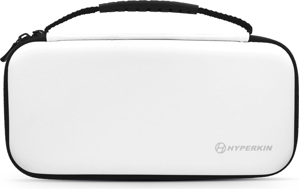 Hyperkin CarryMate EVA Nintendo Switch/Switch OLED/Switch Lite Hartschalenkoffer (Weiß)