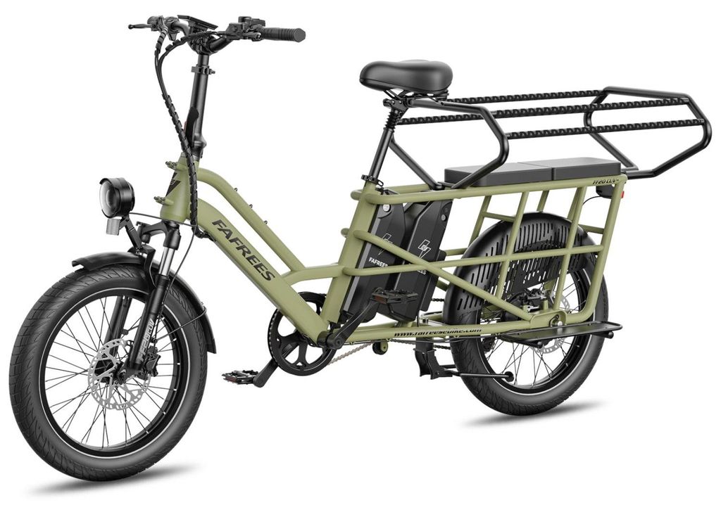 Seggiolino doppio FAFREES FF20 CUV e-bici 24AH, 0-12 anni Immagine del prodotto 