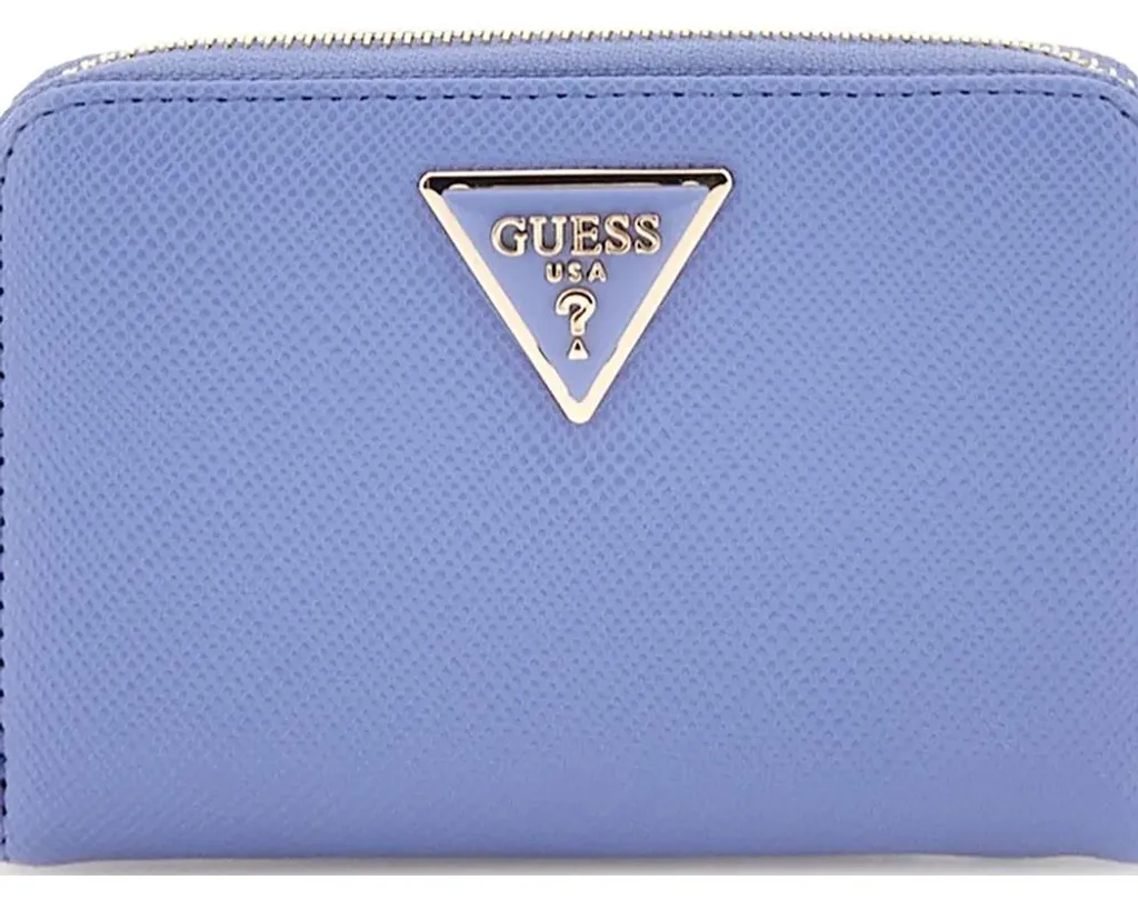 Portefeuille Guess Laurel Saffiano Noir - Texture Résistante et Chic - 7