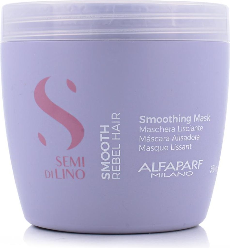 Alfaparf Milano - Semi Di Lino Smooth Smoothing Mask 500ml Zdjęcie produktu 