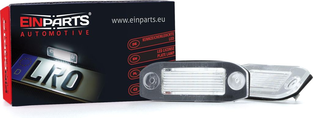 LED-Kennzeichenbeleuchtung, 6000 K, kaltweiß, 12 V, CANBUS, für Volvo C30 S40 V50 S60 S80 V70 XC60 XC70 XC90
