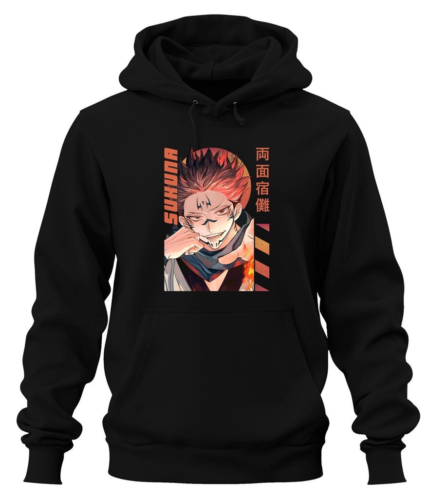 Sukuna Jujutsu Kaisen Ryomen Demon Flame Manga Anime Obrázek produktu 