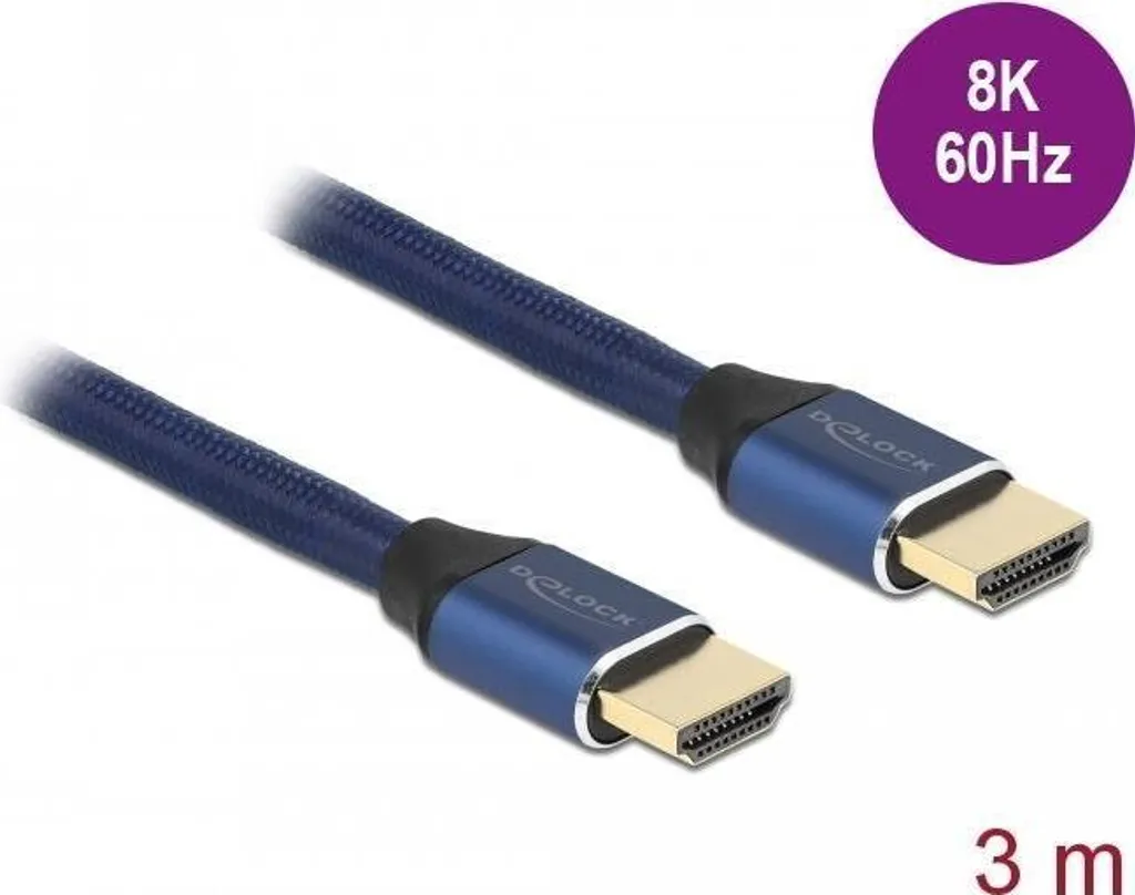 Câble HDMI Delock Ultra Haut Débit - Fini les Écrans Noirs et Scintillements