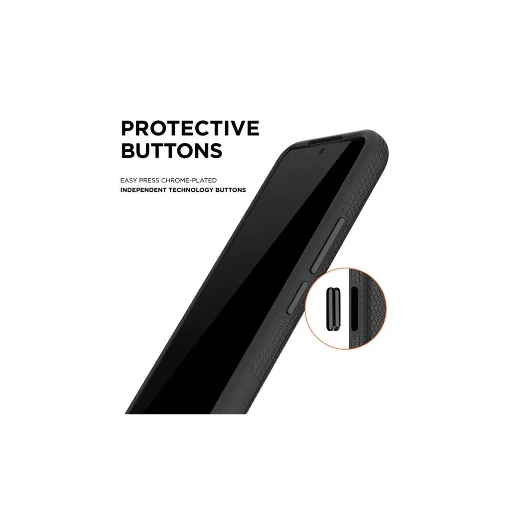 Eiger, Cover rigida per iPhone 14 Pro Max con 2 strati di protezione ultra-rinforzata contro le cadute da 4M, nero - 12