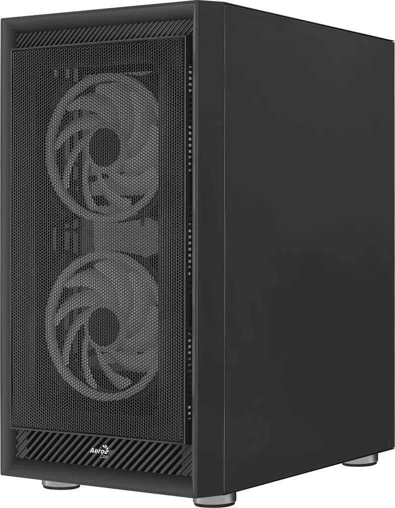 AeroCool Graphite V3 Case Gaming: 3 Ventole 14cm ARGB e Airflow Top - 10