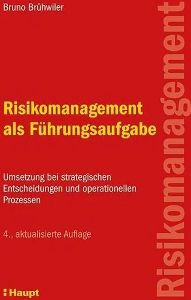 Optimiser le Risikomanagement als Führungsaufgabe en Milieu Industriel