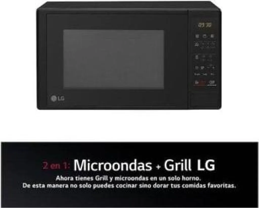 Micro-ondes Combiné LG MH6042D 700W avec Technologie i-Wave et Grill - 5