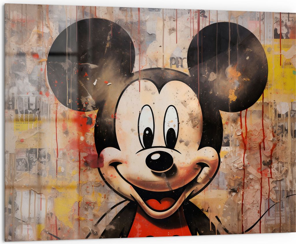DEQORI Küchenrückwand Glas 80x60 cm 'Urbane Nostalgie' Produktbild 