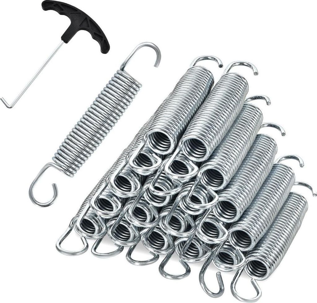 Sada 20 trampolínových pružin 14 cm těžkých galvanizovaných Obrázek produktu 