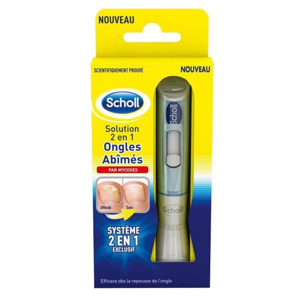 SCHOLL 2 v 1 riešenie nechtov poškodených mykózou Obrázok produktu 