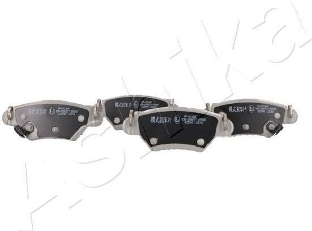 ASHIKA Bremsbeläge Satz Hinten für OPEL Corsa C Schrägheck (X01) 51-00-00016