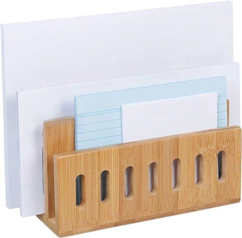 Rangement courrier pour bureau et entrée - Porte-lettres 3 compartiments