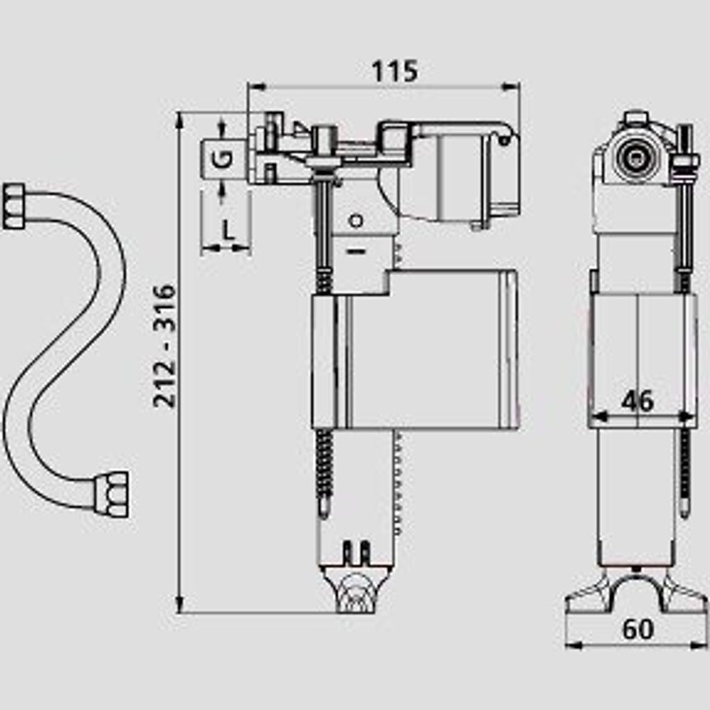 SANIT 25.001.00..S000 Uni-Füllventil 510 (multiflow) mit Produktbild 