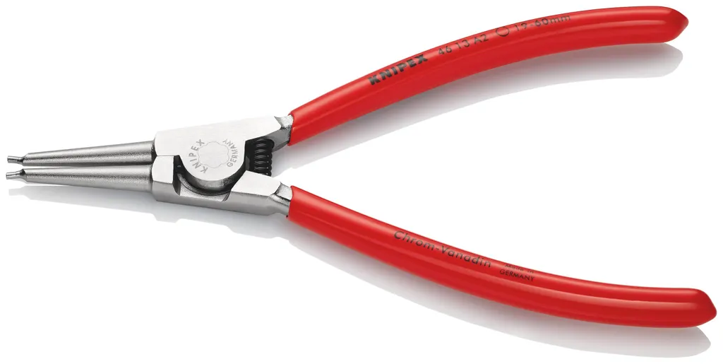 Pince circlips pour mécanique auto Knipex 180mm capacité 19 à 60 mm Ø