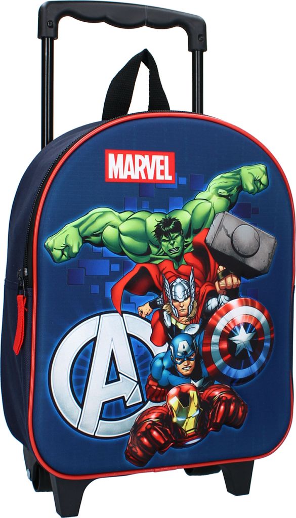 Marvel Batoh na kolečkách 3D Avengers Great Escapes 32 cm Obrázek produktu 
