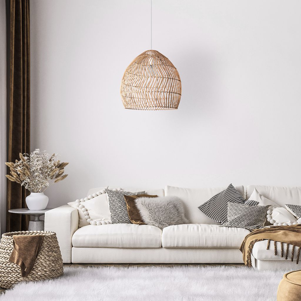 Pendelleuchte Wohnzimmer Boho Korbleuchten   Kaufland.de