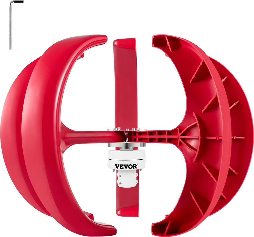 Éolienne Verticale 100W : Solution Anti-Coupure pour Site Isolé