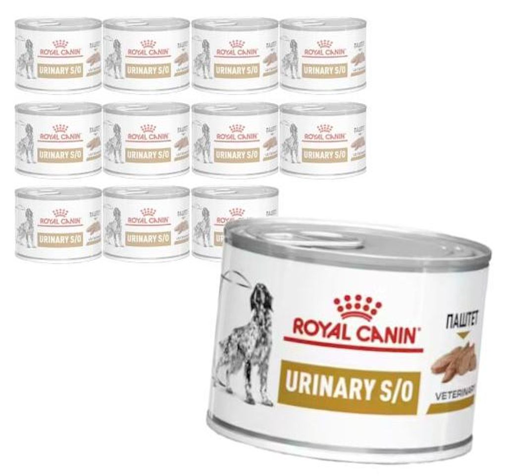 Royal Canin Veterinary Urinary S/O Loaf 12x200g Mokra Karma Zdjęcie produktu 