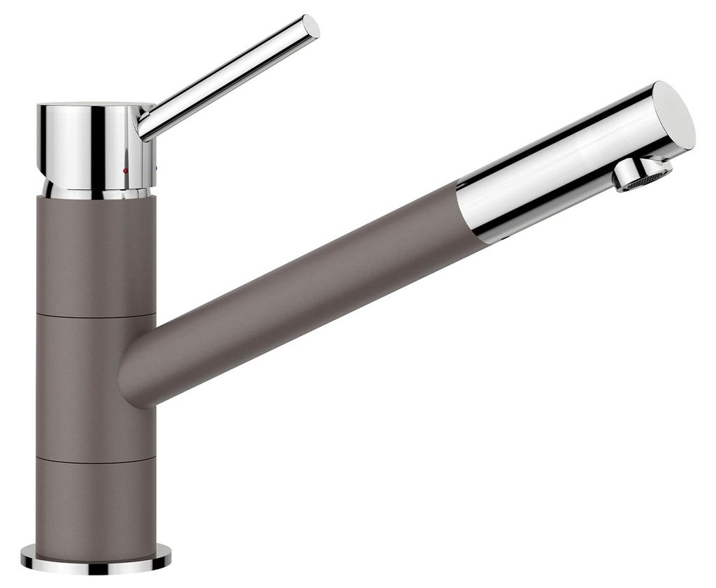 Blanco Küchenarmatur KANO chrom vulkangrau 526950 Produktbild 