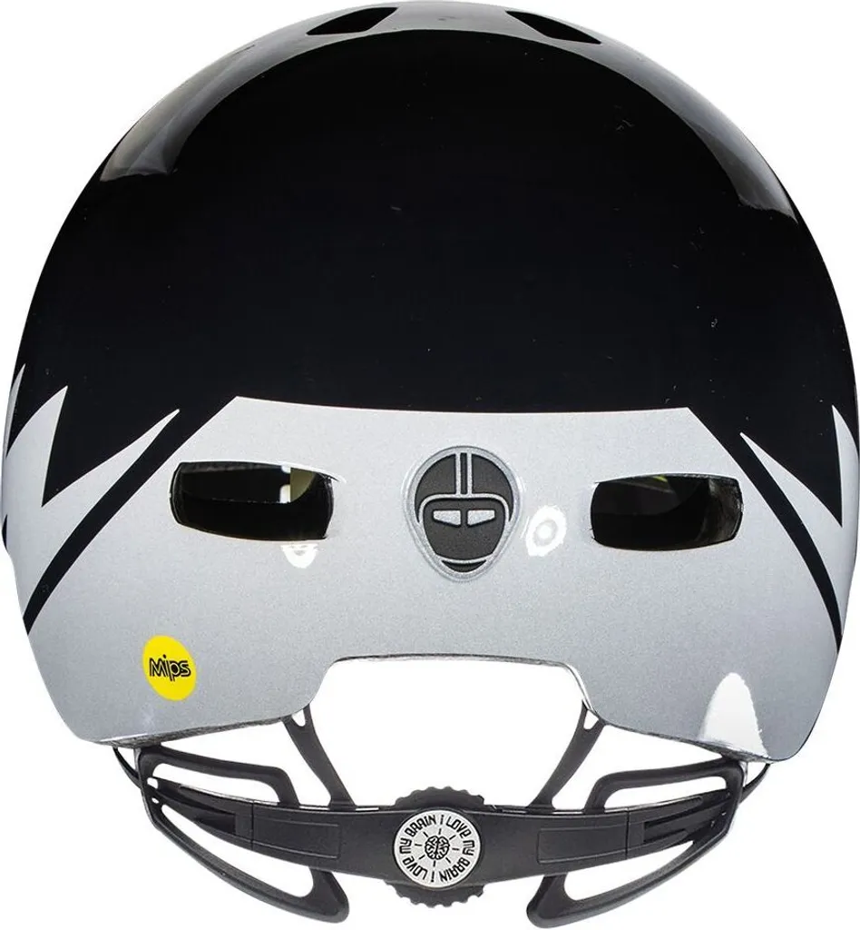 Casque de vélo Nutcase Street MIPS Gloss Reflective Darth Lightnin M