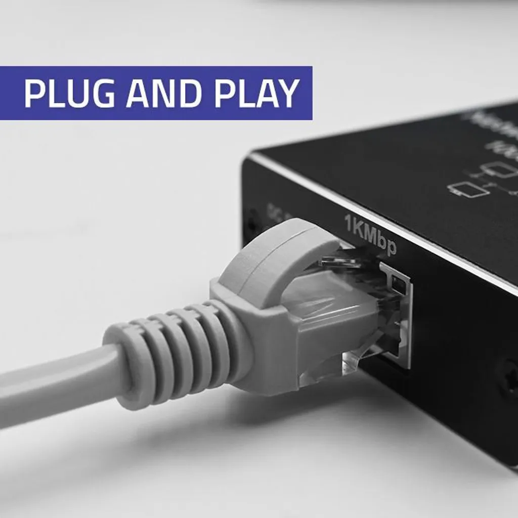 Splitter RJ45 1000Mbps : Solution pour Manque de Ports Ethernet Muraux - 5