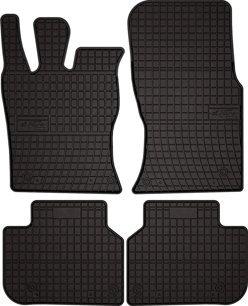 Tappeti in Gomma Jaguar XF II (dal 2016) | Qualità OEM con Fissaggi