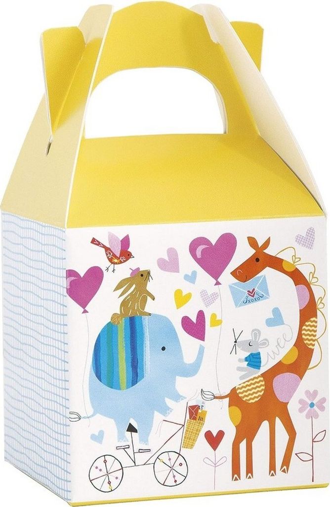 Unique Party - Zoo Verwöhnbox 8er-Pack SG25422 (Einheitsgröße) (Bunt)