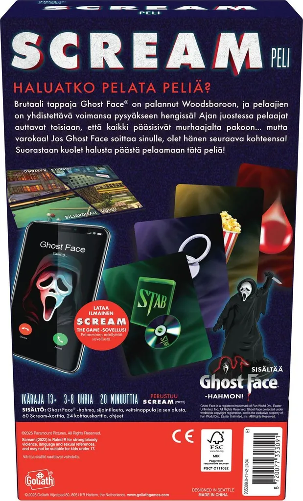 Scream The Game avec Application Gratuite et Figurine Ghostface Incluse - 2