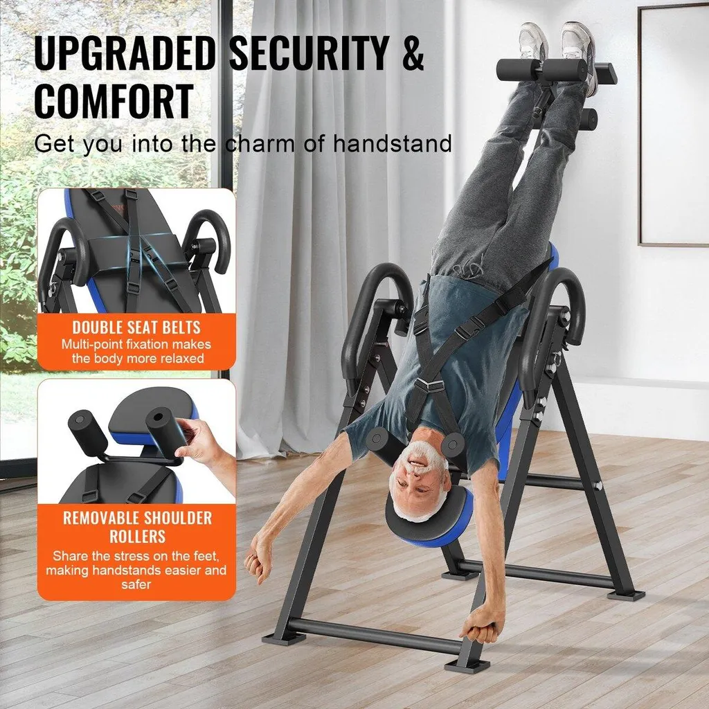 Table d'inversion pour étirement du dos et musculation à la maison