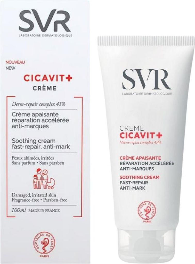 SVR CICAVIT+ beruhigende und regenerierende Creme 100 ml Produktbild 