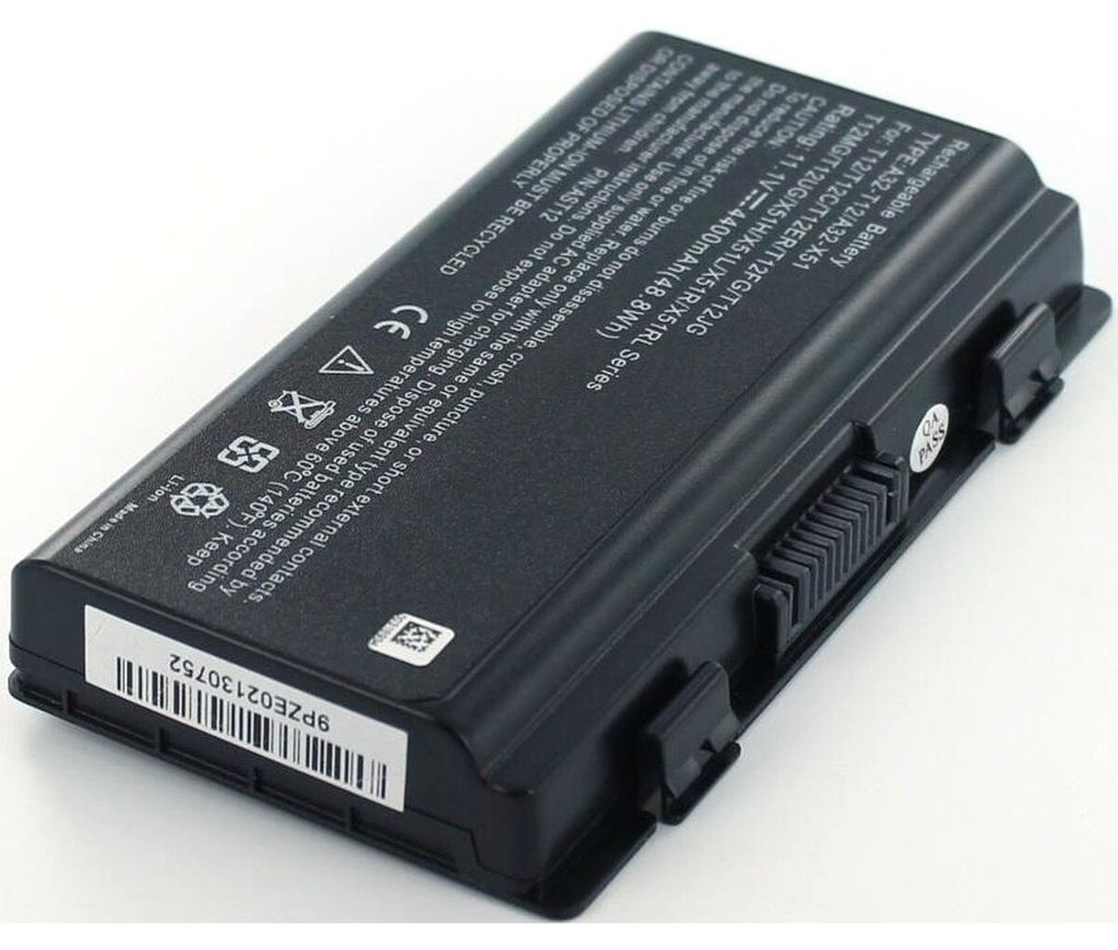 Akku für Asus X58L Li-Ion 11,1 Volt 4400 mAh schwarz.