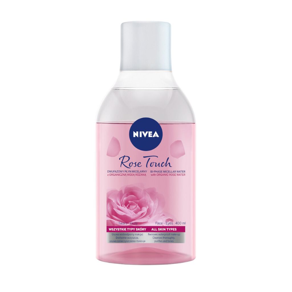 Nivea Rose Touch - Micelárna voda s ružovou vodou, 400ml Obrázok produktu 