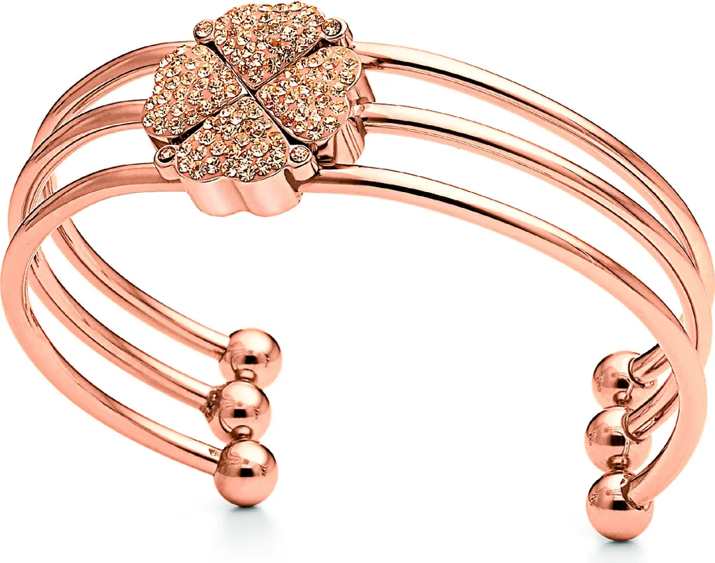 Bracelet femmes FOLLI FOLLIE 3B0T041RS 16cm en acier or rose