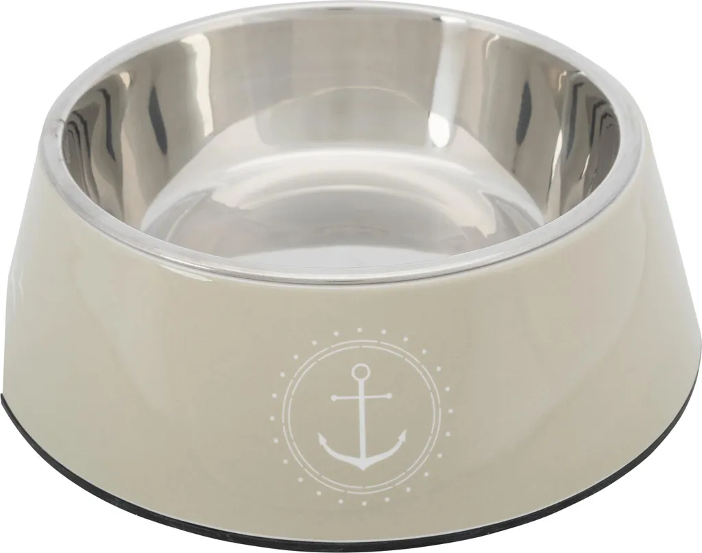 Ciotola BE NORDIC, melamina/acciaio inox