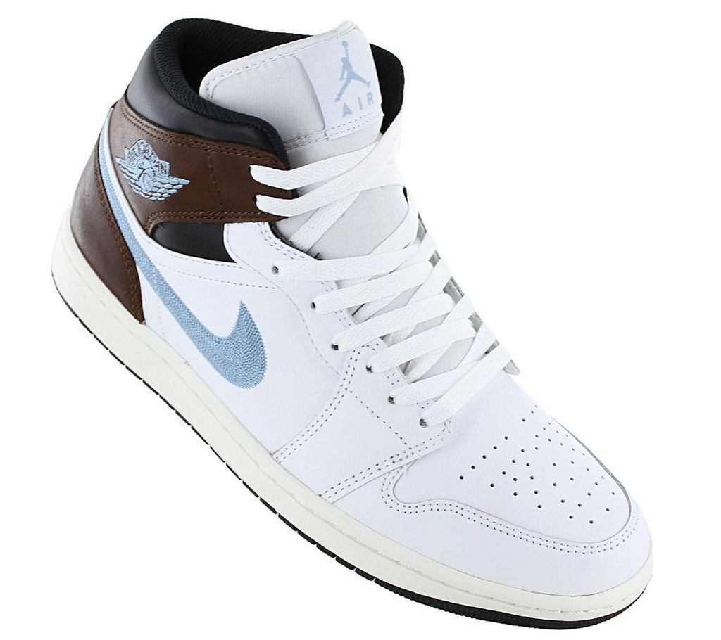 Air Jordan 1 Mid SE Brown Blue Grey - EU: 40.5