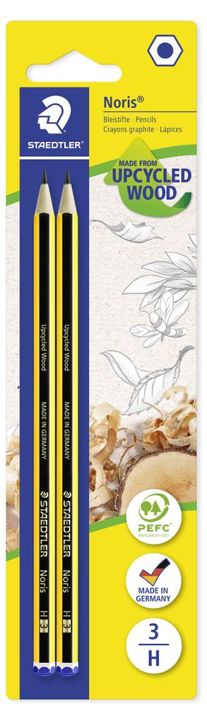 STAEDTLER® 120-3 BK2D potlood Noris H, verpakking van 2 Productafbeelding 
