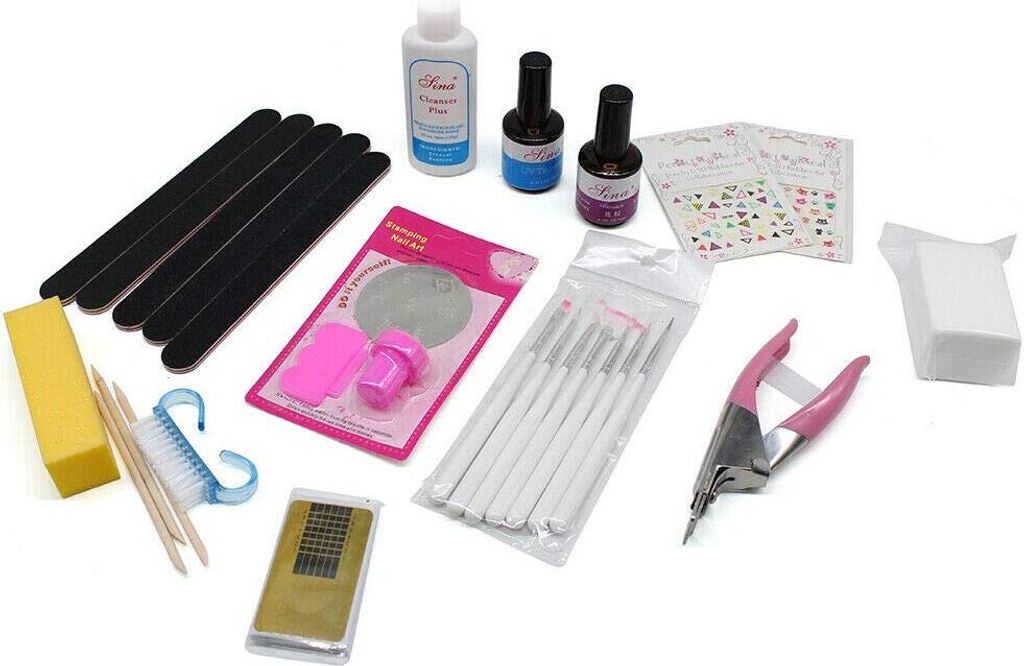 Gelngel Set Starterset Nagelstudio set Nagelfrser mit