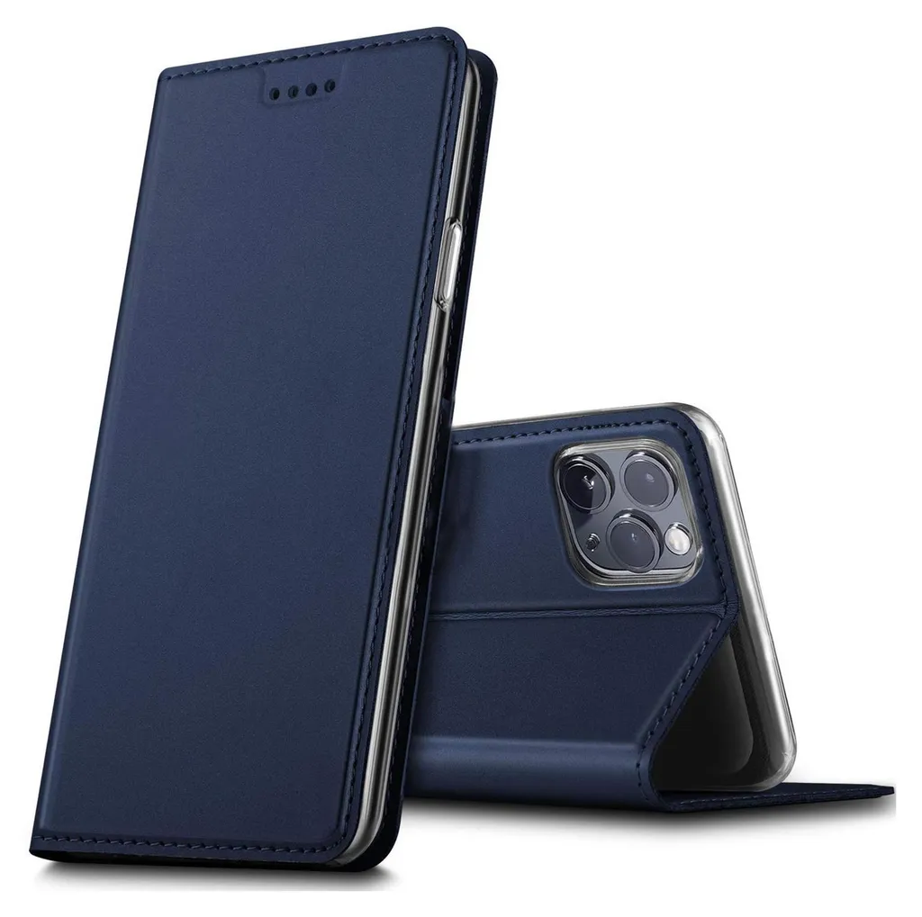 Cover Slim iPhone 16 Pro Max Libro - Flip Case Minimal Protezione 360 - 1