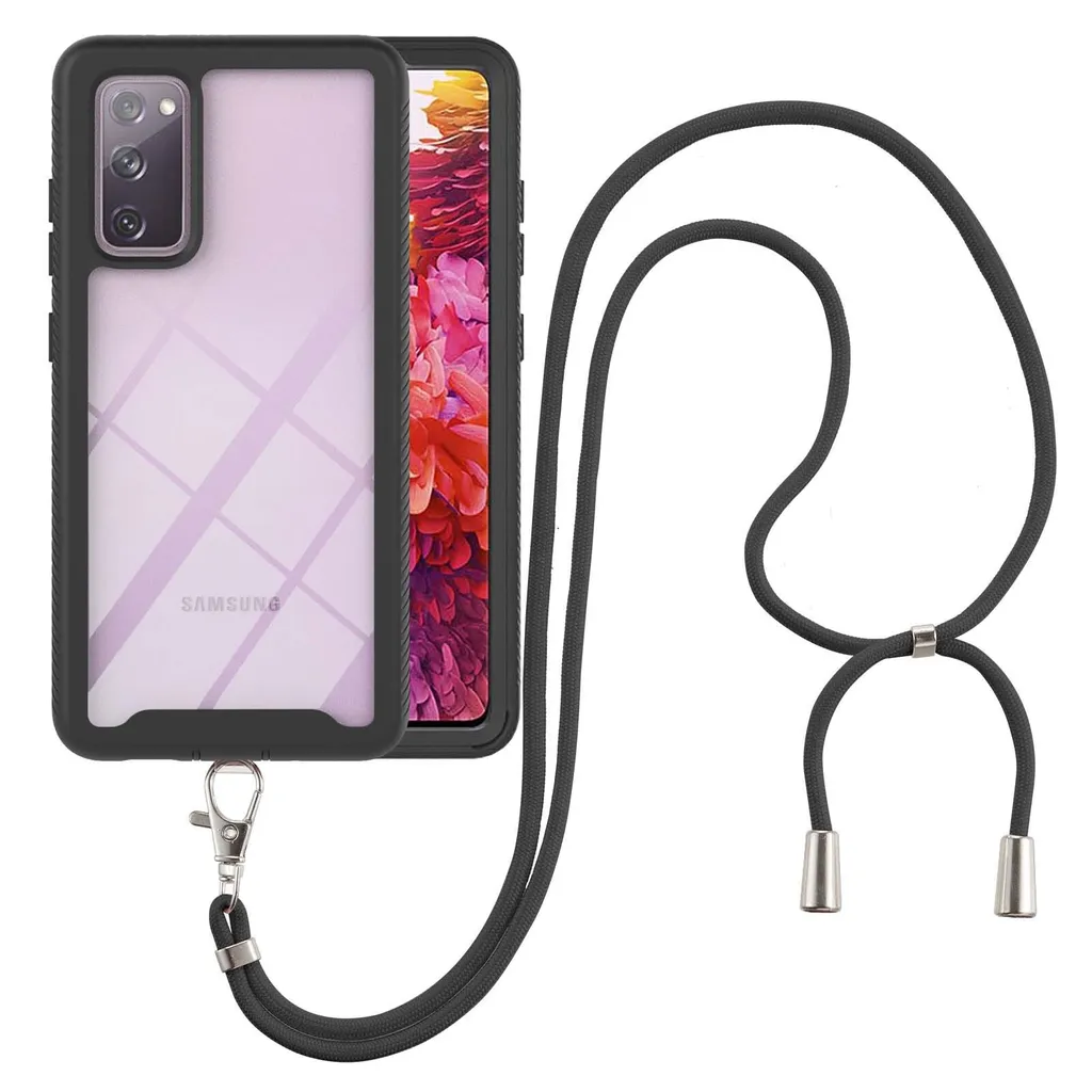 Cover Trasparente Samsung S20 FE con Tracolla | Must-Have Accessorio