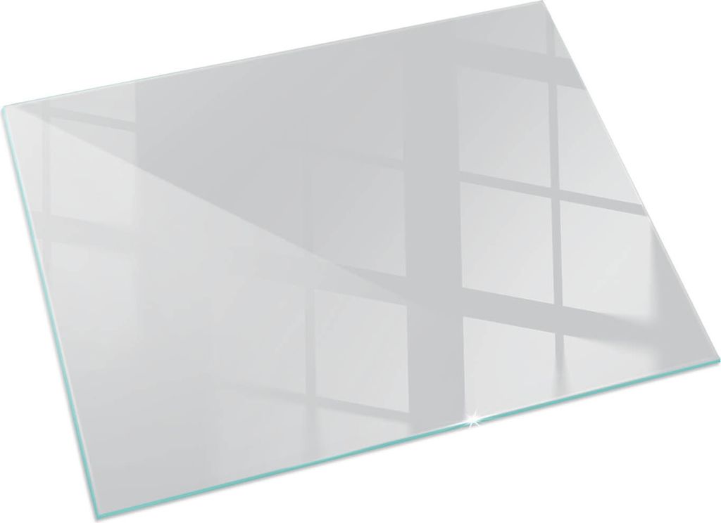 Farbe Grau – Glasbodenplatte für – Kaminofen – Kaminplatte Glas – Schutzglas – Funkenschutzplatte –Glasbodenplatte Feuerfeste – Hitz...