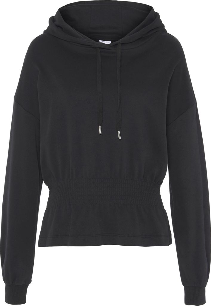 LASCANA Hoodie schwarz Größe 40/42