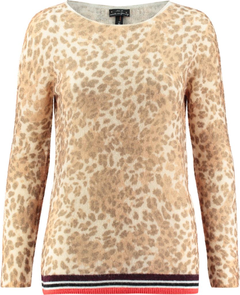 MARCCAIN Damen Strickpullover Sweater Camel Gr.2/36