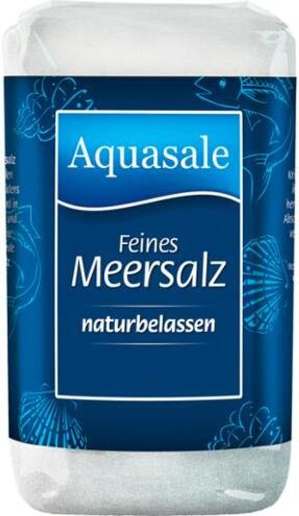 Aquasale Meersalz fein (500g Packung) Produktbild 