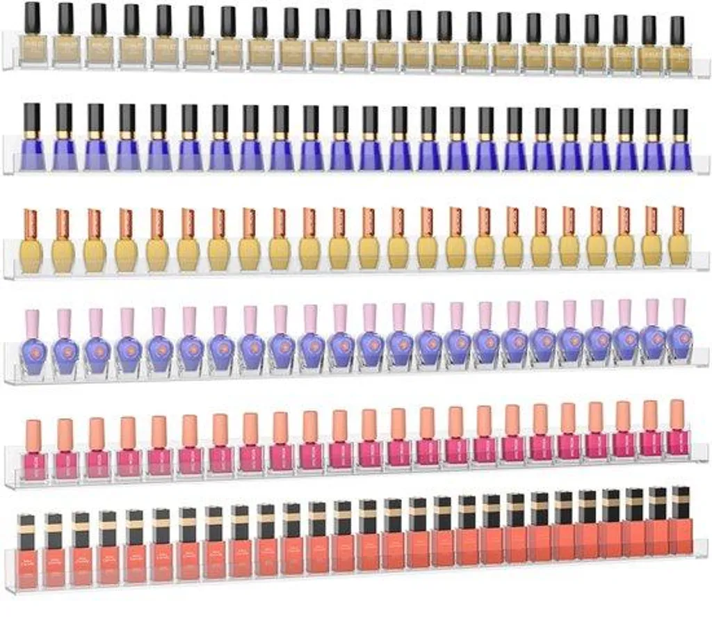 Organisateur mural de vernis à ongles 81 cm pour institut et salon