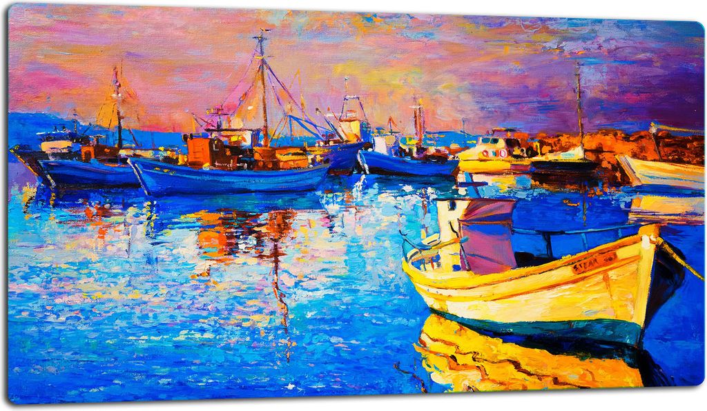 Glasschneidebrett Herdabdeckplatte Glaskeramikkochfeld Universal 52x30 cm Bild